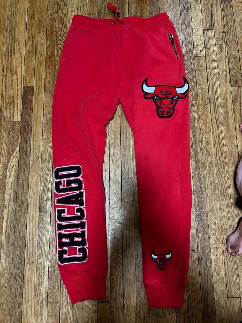 Pro Standard Chicago Bulls Luxury Athletic Collection Jogger Sweatpants Size M